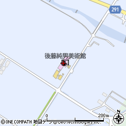 後藤純男美術館周辺の地図