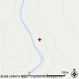 ユウトムラウシ川周辺の地図