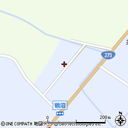 浦臼町役場　鶴沼改善センター周辺の地図