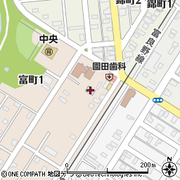 上富良野町郷土館周辺の地図