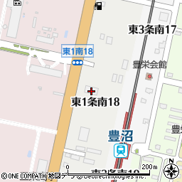 東洋商事株式会社　砂川営業所周辺の地図