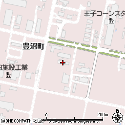王子コーンスターチ株式会社　北海道営業所周辺の地図