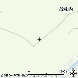 北海道樺戸郡浦臼町於札内周辺の地図