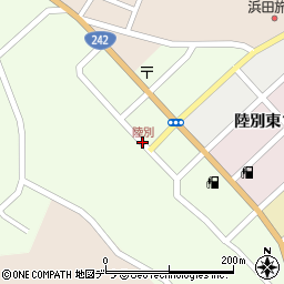 陸別周辺の地図