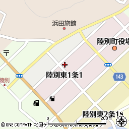 帯広信用金庫陸別支店周辺の地図