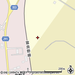 北海道空知郡上富良野町西２線北２８号周辺の地図