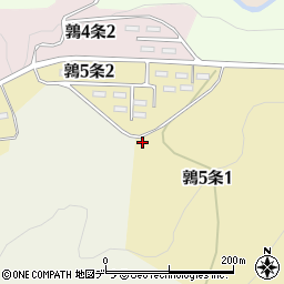 北海道上砂川町（空知郡）鶉５条周辺の地図