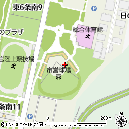 北海道砂川市日の出１条南周辺の地図