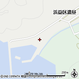 北海道石狩市浜益区濃昼5-8周辺の地図