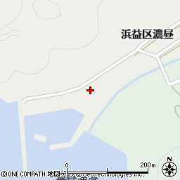 北海道石狩市浜益区濃昼5周辺の地図