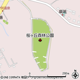 桜ヶ丘森林公園周辺の地図