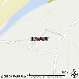 北海道芦別市東頼城町周辺の地図
