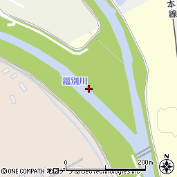 釧路川周辺の地図