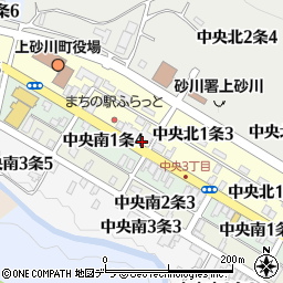 ローソン上砂川町店周辺の地図