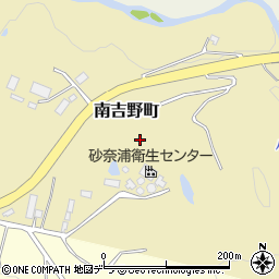 北海道砂川市南吉野町周辺の地図