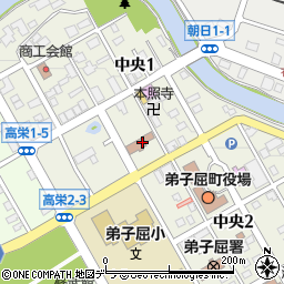 弟子屈郵便局 ＡＴＭ周辺の地図