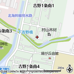 北海道砂川市吉野１条南2丁目周辺の地図