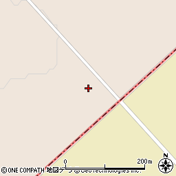 北海道標津郡中標津町上標津1970周辺の地図