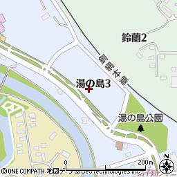 北海道川上郡弟子屈町湯の島3丁目周辺の地図