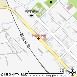上芦郵便局周辺の地図