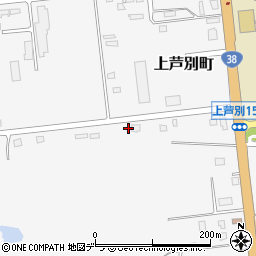 ＥＮＥＯＳ　上芦別ＳＳ北村商店周辺の地図