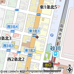 第一興産株式会社　砂川支店周辺の地図
