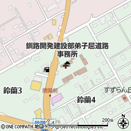釧路開発建設部弟子屈道路事務所周辺の地図