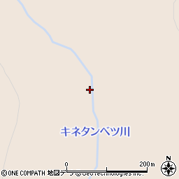 北海道釧路市阿寒町チクショベツ周辺の地図