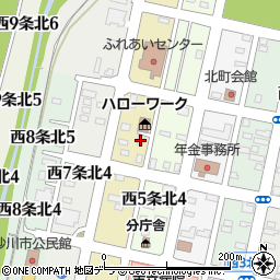 一般社団法人北海道総合ケア事業団 砂川訪問看護ステーション周辺の地図