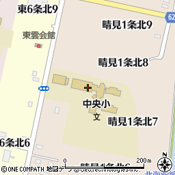 砂川市立中央小学校周辺の地図