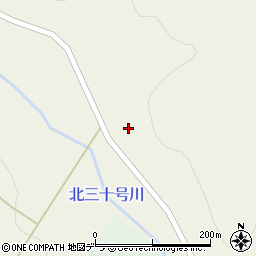 北海道空知郡上富良野町西６線北３１号周辺の地図