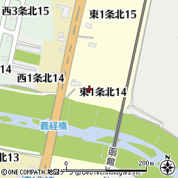 北海道砂川市東１条北周辺の地図