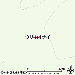 北海道陸別町（足寄郡）ウリキオナイ周辺の地図