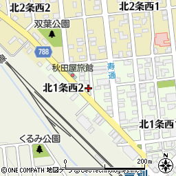 株式会社サンコー　芦別営業所周辺の地図