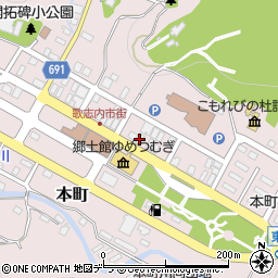 上田時計・メガネ店周辺の地図