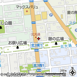 ＥＮＥＯＳ芦別ＳＳ周辺の地図