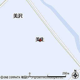 北海道上川郡美瑛町美沢美生周辺の地図