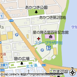 北海道芦別市北４条東周辺の地図