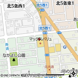 株式会社軽米組　芦別営業所周辺の地図