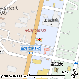 ネッツトヨタ道都空知店周辺の地図