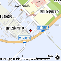 北海道標津郡中標津町西１１条南11丁目6周辺の地図