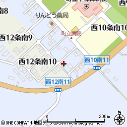 北海道標津郡中標津町西１１条南11丁目4周辺の地図