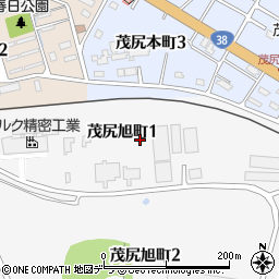 〒079-1264 北海道赤平市茂尻旭町の地図