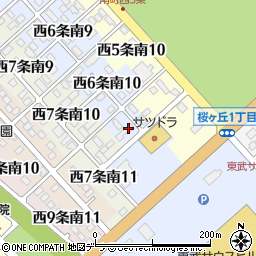 北海道ひがし農業共済組合　本所事業部周辺の地図