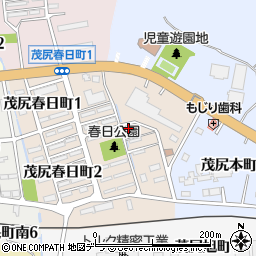大賀株式会社　北海道大賀クロージング赤平工場周辺の地図