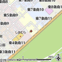 ラーメン山岡家 中標津店周辺の地図