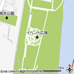 イベント広場周辺の地図