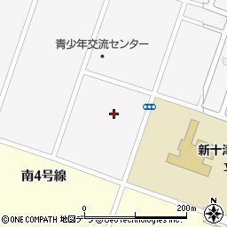 新十津川町図書館周辺の地図