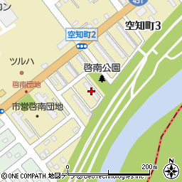 フォーシーズン滝川１周辺の地図