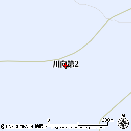 北海道美瑛町（上川郡）美沢（川向第２）周辺の地図
